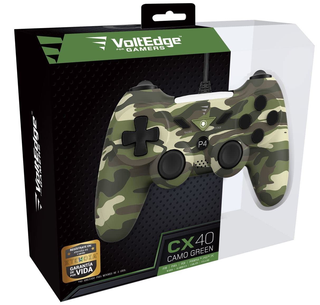 Mando ps4 Voltedge Cx40 Camo Green Mando ps4 Voltedge Cx40 Camo Green